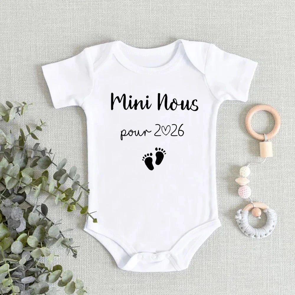 Body annonce grossesse “Mini Nous pour 2026”
