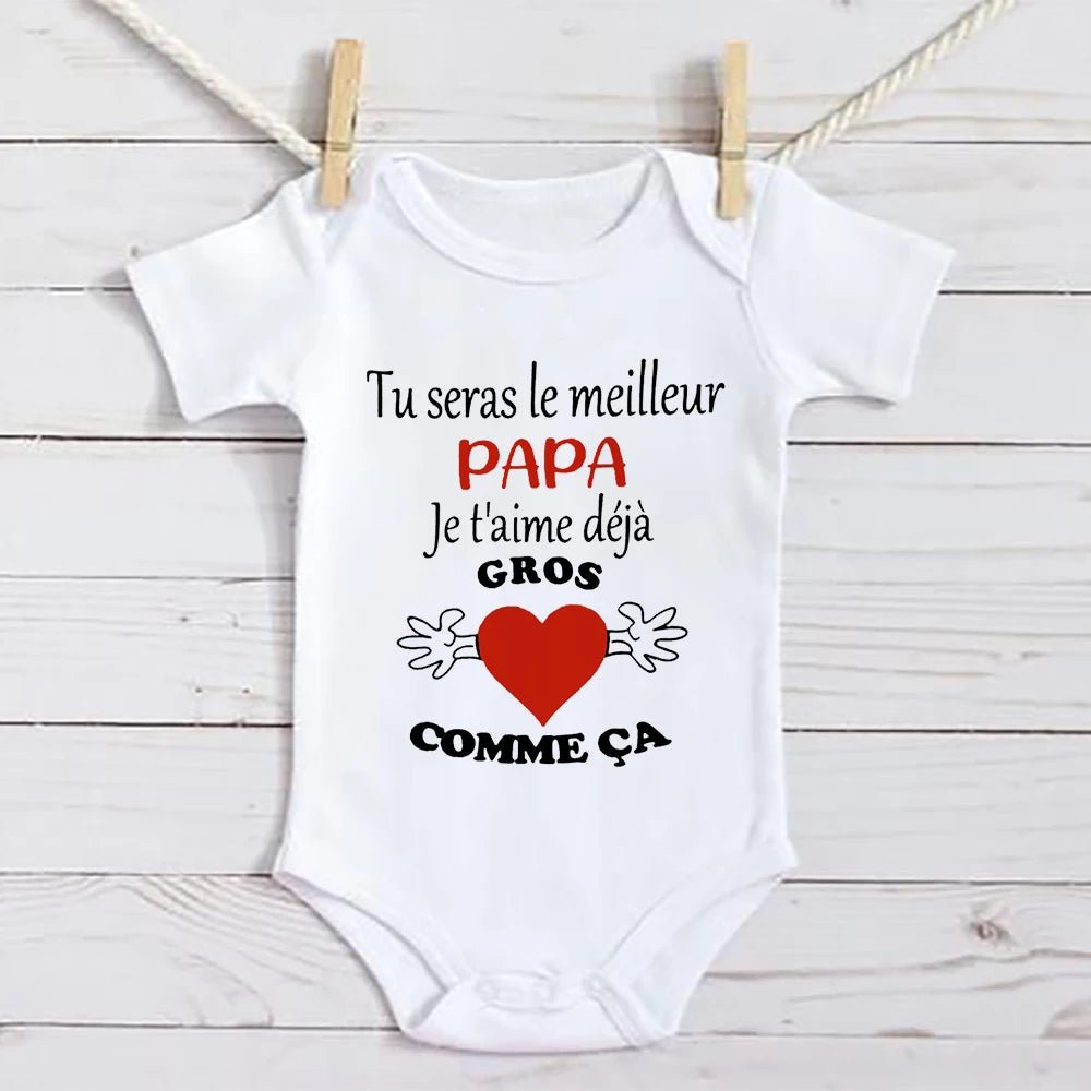 Body Bébé Personnalisé – Gros Amour Pour Papa™