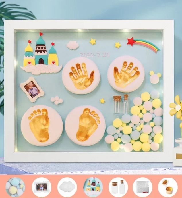 Kit Empreintes Magiques Bébé : Mon Trésor Pour Toujours™