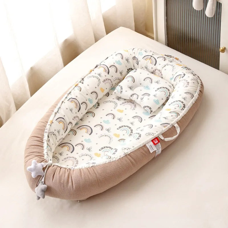Nid d'Ange Bébé Arc-en-Ciel-Mocca